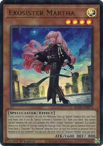Exosister Martha (BLGG-EN079), Battles of Legend: Glorious Gallery — Yu-Gi-Oh! card price