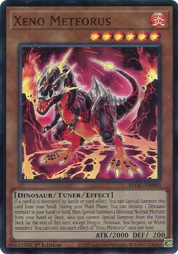 Xeno Meteorus (BLGG-EN080), Battles of Legend: Glorious Gallery — Yu-Gi-Oh! card price
