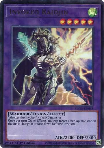 Invoked Raidjin (BLGG-EN085), Battles of Legend: Glorious Gallery — Yu-Gi-Oh! card price