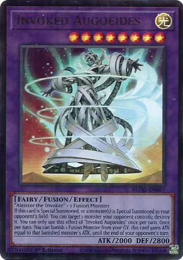 Invoked Augoeides (BLGG-EN087), Battles of Legend: Glorious Gallery — Yu-Gi-Oh! card price