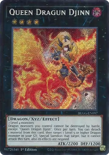 Queen Dragun Djinn (BLGG-EN097), Battles of Legend: Glorious Gallery — Yu-Gi-Oh! card price
