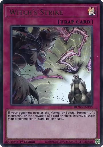 Witch's Strike (BLGG-EN133), Battles of Legend: Glorious Gallery — Yu-Gi-Oh! card price