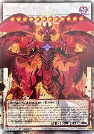 Red Supernova Dragon (Starlight Rare) (BLGG-EN139), Battles of Legend: Glorious Gallery — Yu-Gi-Oh! card price