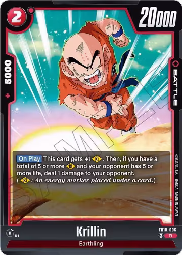 Krillin - FB10-006 (FB10-006), Cross Force — DB Fusion card price