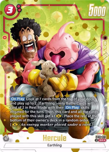 Hercule - FB10-021 (Alternate Art) (FB10-021), Cross Force — DB Fusion card price