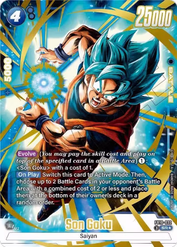 Son Goku - FB10-032 (Alternate Art) (FB10-032), Cross Force — DB Fusion card price
