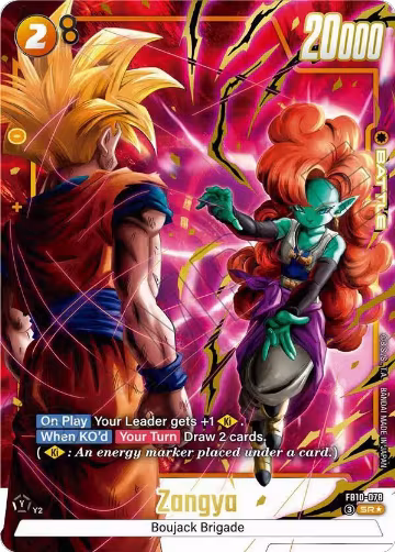 Zangya - FB10-078 (Alternate Art) (FB10-078), Cross Force — DB Fusion card price