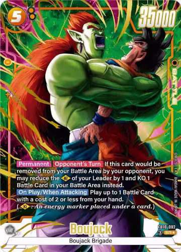 Boujack - FB10-092 (Alternate Art) (FB10-092), Cross Force — DB Fusion card price