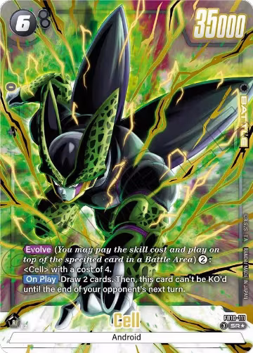 Cell - FB10-111 (Alternate Art) (FB10-111), Cross Force — DB Fusion card price