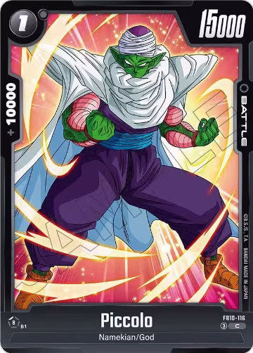 Piccolo - FB10-116 (FB10-116), Cross Force — DB Fusion card price
