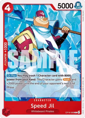 Speed Jil (OP16-009), The Time of Battle — One Piece card price