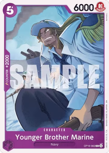 Younger Brother Marine (OP16-062), The Time of Battle — One Piece card price