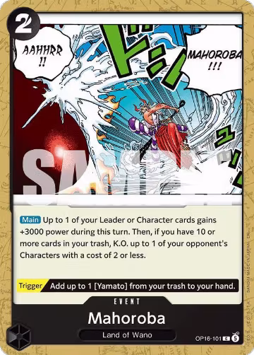 Mahoroba (OP16-101), The Time of Battle — One Piece card price