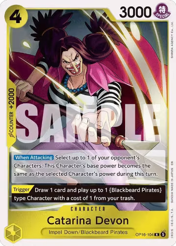Catarina Devon (OP16-104), The Time of Battle — One Piece card price