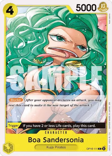 Boa Sandersonia (OP16-111), The Time of Battle — One Piece card price