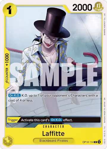 Laffitte (OP16-114), The Time of Battle — One Piece card price