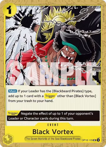 Black Vortex (OP16-115), The Time of Battle — One Piece card price