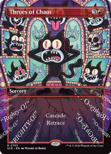 Throes of Chaos (2703), Secret Lair Drop Series — Magic card price