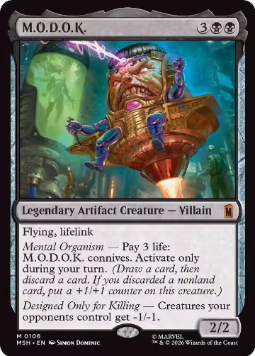 M.O.D.O.K. (106), Marvel Super Heroes — Magic card price