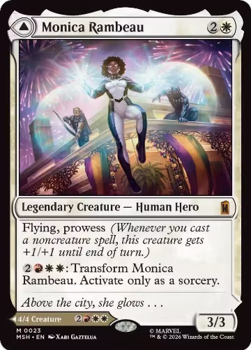 Monica Rambeau (23), Marvel Super Heroes — Magic card price