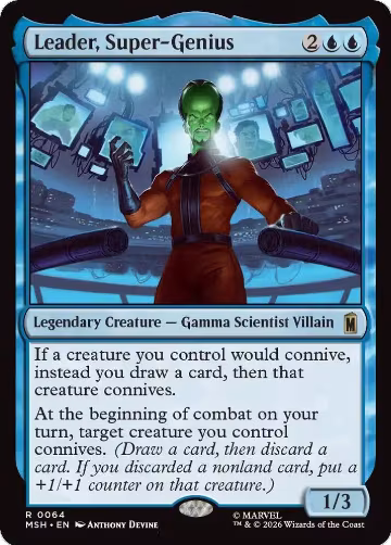 Leader, Super-Genius (64), Marvel Super Heroes — Magic card price