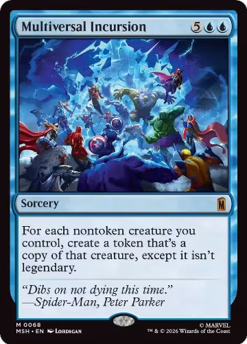 Multiversal Incursion (68), Marvel Super Heroes — Magic card price