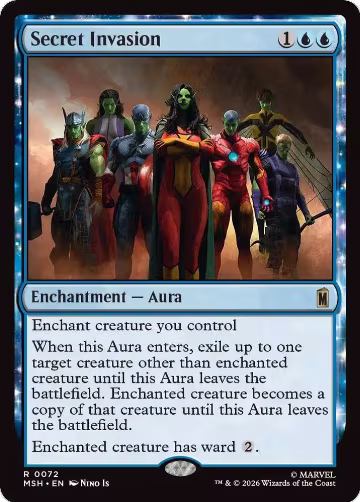 Secret Invasion (72), Marvel Super Heroes — Magic card price