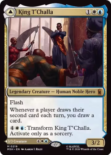 King T'Challa (219), Marvel Super Heroes — Magic card price