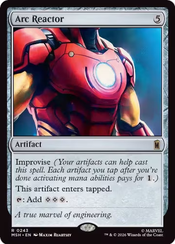 Arc Reactor (243), Marvel Super Heroes — Magic card price