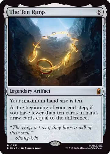 The Ten Rings (251), Marvel Super Heroes — Magic card price