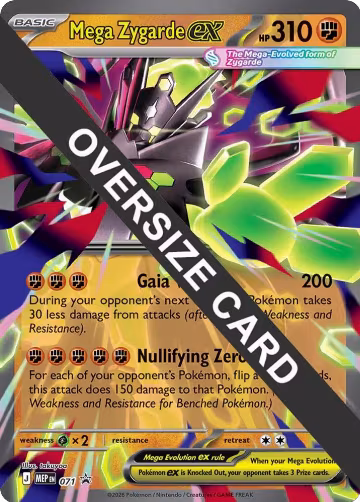 Mega Zygarde ex - 071 (071), Jumbo Cards — Pokémon card price