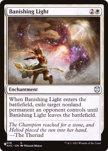 Banishing Light (KHC) (19), The List Reprints — Magic card price