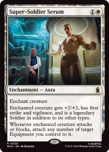 Super-Soldier Serum (38), Marvel Super Heroes — Magic card price