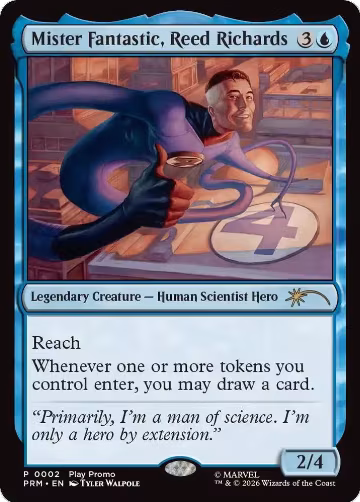 Mister Fantastic, Reed Richards (2), Standard Showdown Promos — Magic card price