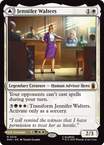 Jennifer Walters (18), Marvel Super Heroes — Magic card price