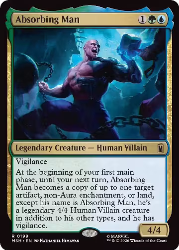 Absorbing Man (199), Marvel Super Heroes — Magic card price