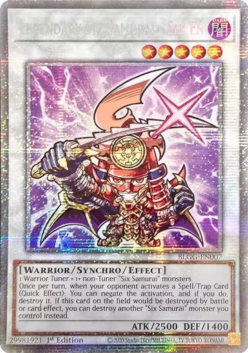Legendary Six Samurai - Shi En (Starlight Rare) (BLGG-EN007), Battles of Legend: Glorious Gallery — Yu-Gi-Oh! card price