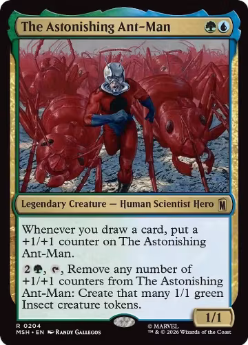 The Astonishing Ant-Man (204), Marvel Super Heroes — Magic card price
