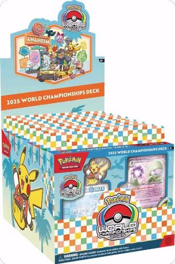 2025 World Championship Deck Display, World Championship Decks — Pokémon sealed product price