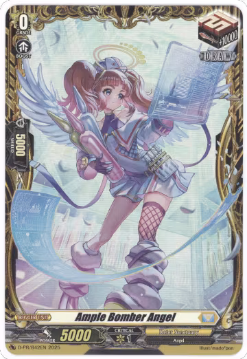 Ample Bomber Angel (D-PR/842EN), D Promo Cards — Vanguard card price