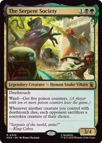 The Serpent Society (226), Marvel Super Heroes — Magic card price