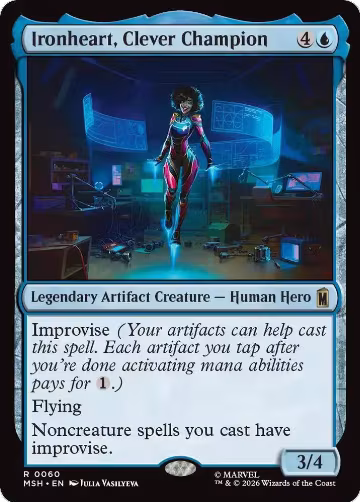 Ironheart, Clever Champion (60), Marvel Super Heroes — Magic card price