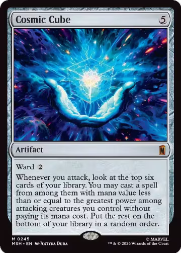 Cosmic Cube (245), Marvel Super Heroes — Magic card price