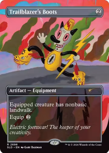 Trailblazer's Boots (2696), Secret Lair Drop Series — Magic card price