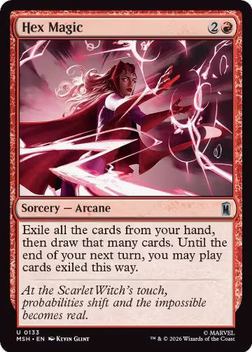 Hex Magic (133), Marvel Super Heroes — Magic card price