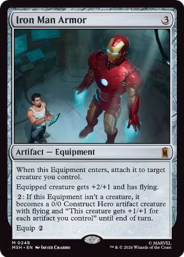 Iron Man Armor (248), Marvel Super Heroes — Magic card price