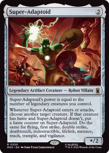 Super-Adaptoid (250), Marvel Super Heroes — Magic card price