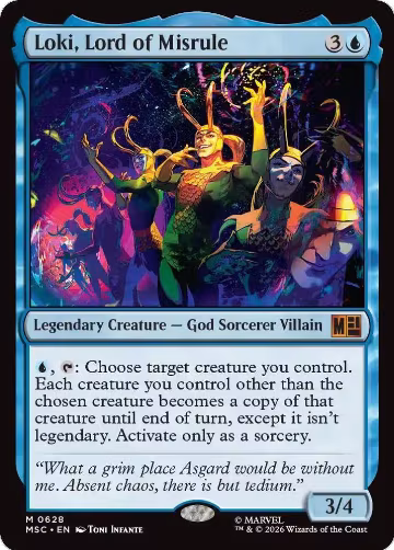 Loki, Lord of Misrule (628) — card price
