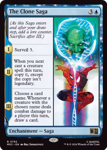 The Clone Saga (782), Commander: Marvel Super Heroes — Magic card price
