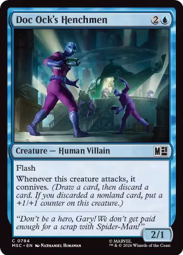 Doc Ock's Henchmen (784), Commander: Marvel Super Heroes — Magic card price